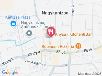 Knysa - Kitchen & Bar Nagykanizsa a térképen