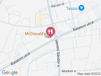 McDonald's Nagykanizsa a térképen