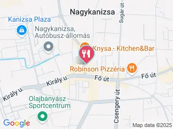 Placc Pizzéria Nagykanizsa a térképen