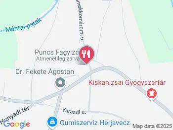 Puncs Fagyizó Nagykanizsa a térképen