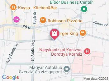 Thúry György Múzeum Nagykanizsa a térképen