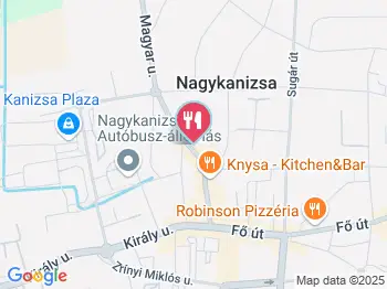 Zalaco Pékség Nagykanizsa a térképen