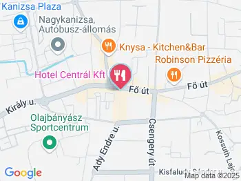 Zalaco Pékség & Tejivó Nagykanizsa a térképen