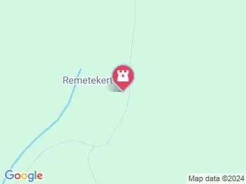 Remetekert Nagykapornak a térképen