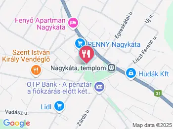 Félegyházi Pékség 48. sz. Mintabolt Nagykáta a térképen