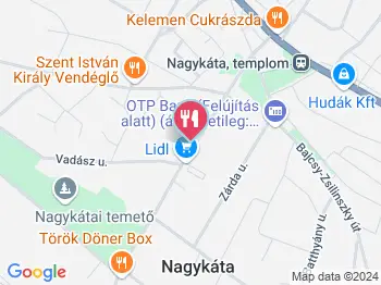 Szünet Kávézó Nagykáta a térképen