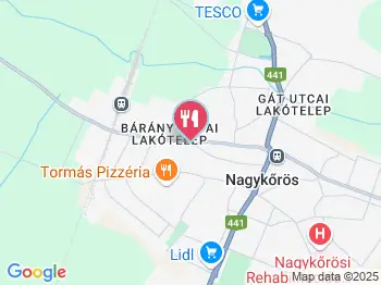 Budai Kapu Vendéglő Nagykőrös a térképen