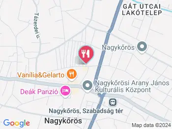 Don Diego Bistro Grill & Pasta Nagykőrös a térképen