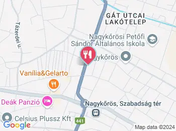 Friss Pékség Nagykőrös a térképen