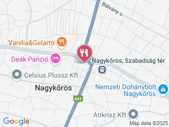 Kínai Ételek Nagykőrös a térképen