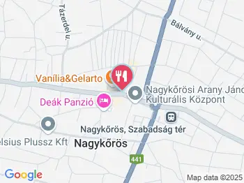 Livello Pizzéria & Kávézó Nagykőrös a térképen