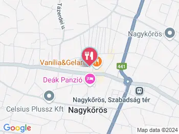 Oázis Grill- & Ételbár Nagykőrös a térképen