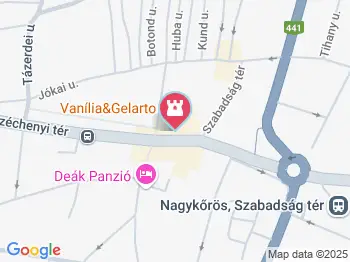 Szélfiú Nagykőrös a térképen