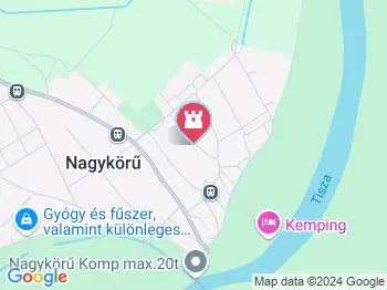 Tájház Nagykörű a térképen