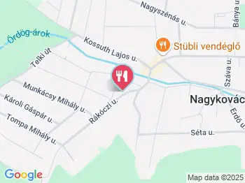 Bakterház Bár Nagykovácsi a térképen