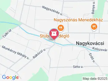 Faluház Nagykovácsi a térképen