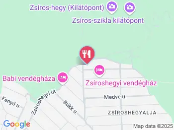 Fenyveskert Nagykovácsi a térképen