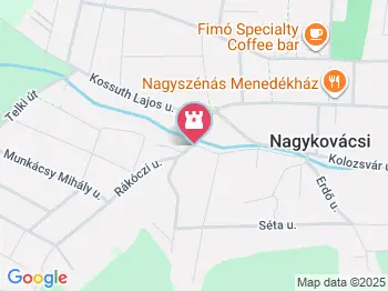 Honfoglalási emlékmű Nagykovácsi a térképen