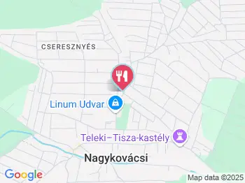 Kiskamra Falatozó Nagykovácsi a térképen