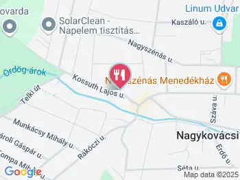 Kovács Cukrászda Nagykovácsi a térképen