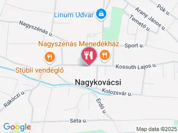 Unicornis Fagyizó & Kávézó Nagykovácsi a térképen