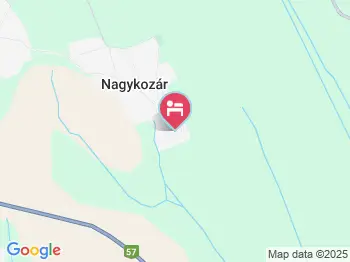 Kastello Vendégház Nagykozár a térképen