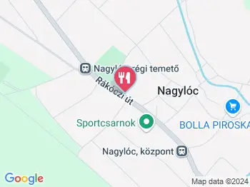 Pityóka Italbolt Nagylóc a térképen