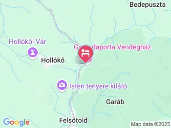 Zsunypatak Vendégház Nagylóc a térképen