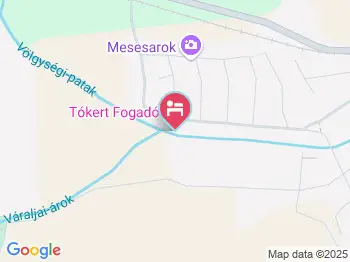 Tókert Fogadó Nagymányok a térképen