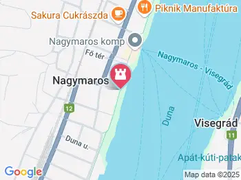 Az Államalapítás Emlékére Nagymaros a térképen