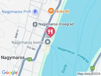 Halas Nagymaros Nagymaros a térképen