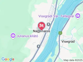 Királykúti Lovasporta Nagymaros a térképen