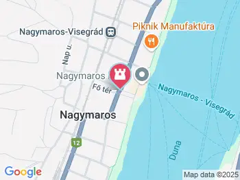 Kittenberger Kálmán Nagymaros a térképen