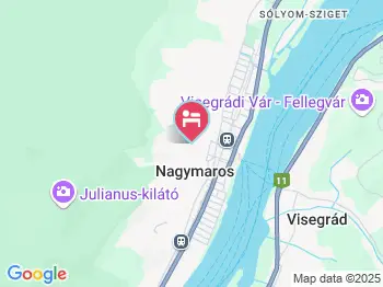 Nagymaros Panoráma Vendégház Nagymaros a térképen