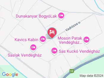 Panoráma Kabin Nagymaros a térképen