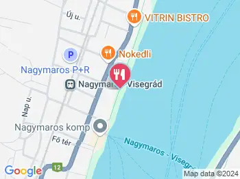 Panoráma Terasz Nagymaros a térképen