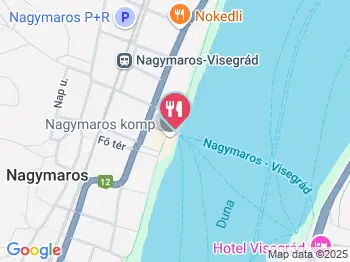 Rév Büfé Nagymaros a térképen