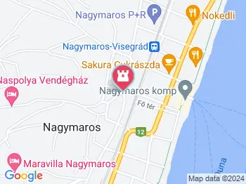 Szent Imre-kút Nagymaros a térképen