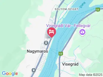 Szent István Fogadó Nagymaros a térképen