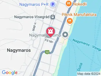 Szent Márton & a koldus szobor Nagymaros a térképen