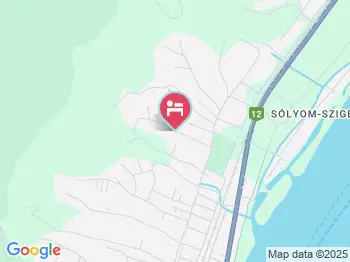 Szölgyén Vendégház Nagymaros a térképen