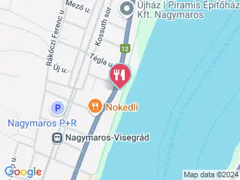 Vitrin Bistro Nagymaros a térképen