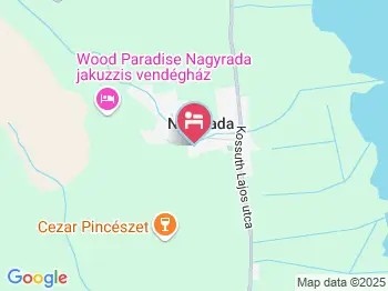 Kis-Balaton Panzió Nagyrada a térképen