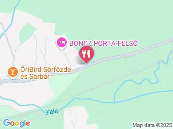 Alsószeri Csárda Nagyrákos a térképen