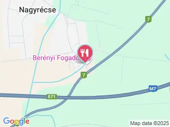 Berényi Fogadó Étterme Nagyrécse a térképen