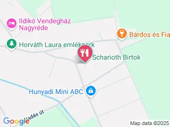 Scharioth Birtok - Ízek Kertje Nagyréde a térképen