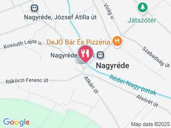 Sissi Cukrászda Nagyréde a térképen