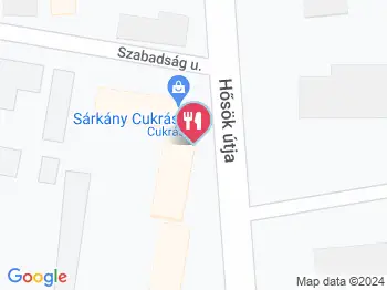 Jégkuckó Fagylaltbár és Cukrászda Nagyszénás a térképen