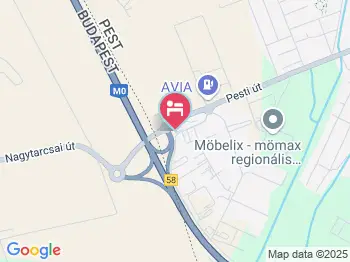 Avia M0 Motel Nagytarcsa a térképen