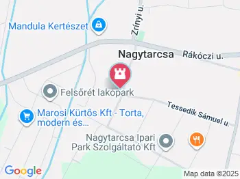 Falumúzeum, Nagytarcsa Nagytarcsa a térképen